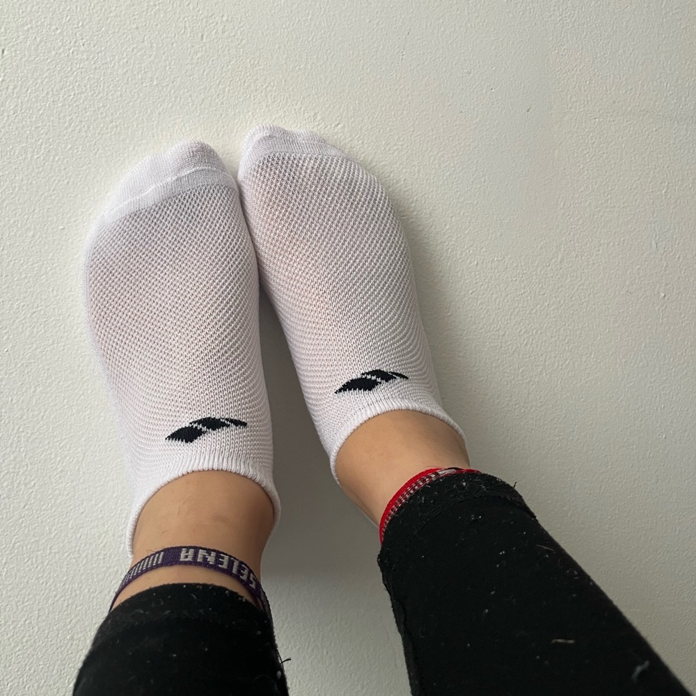 White Athletic Socks